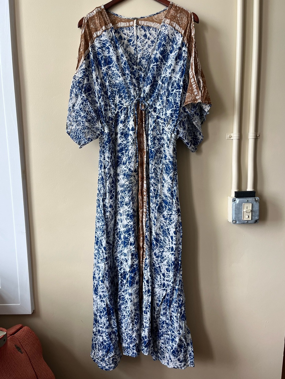 RARE Free People Kaftan Maxi Dress